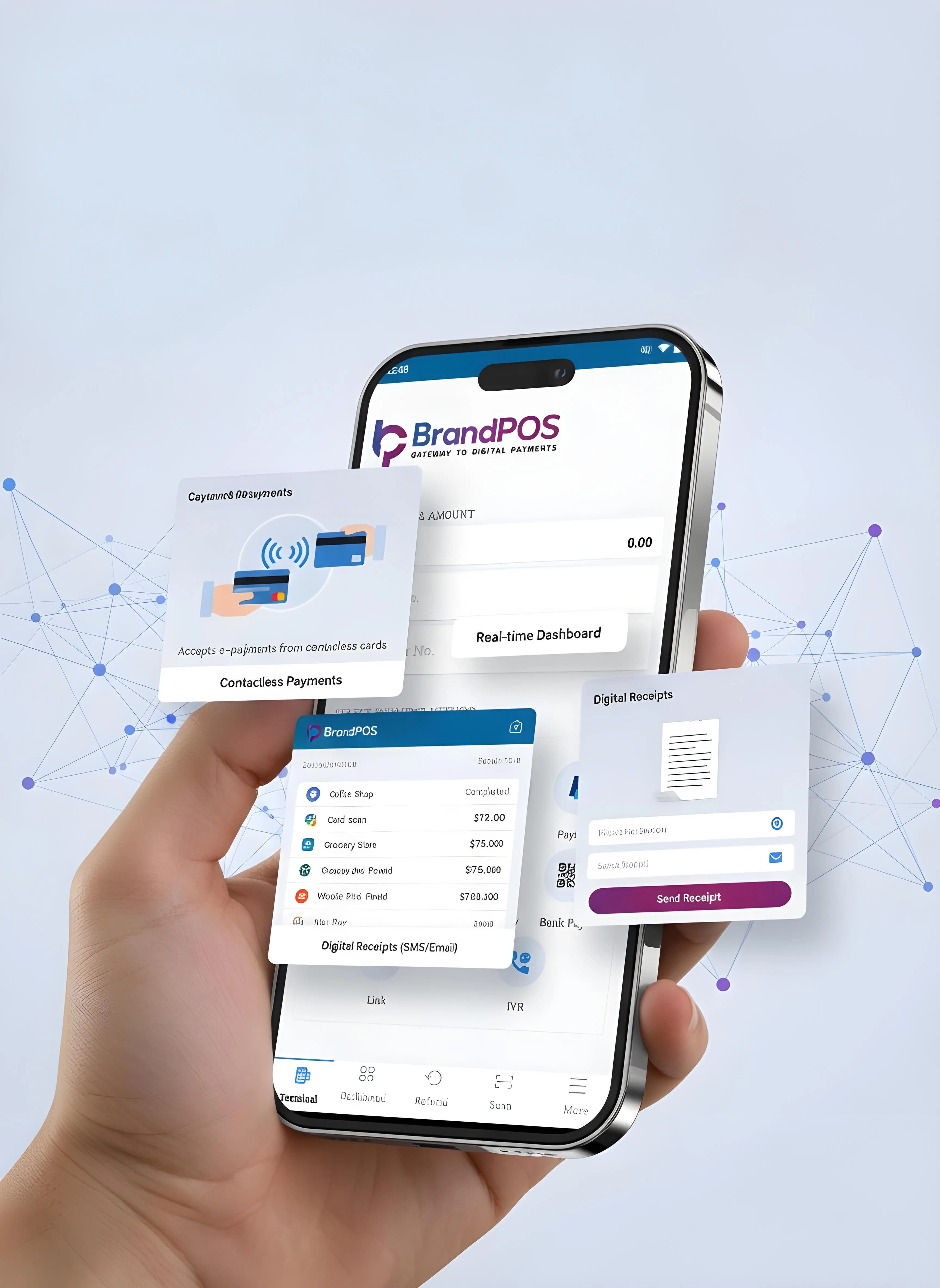 Use Cases of BrandPOS Mobile Application