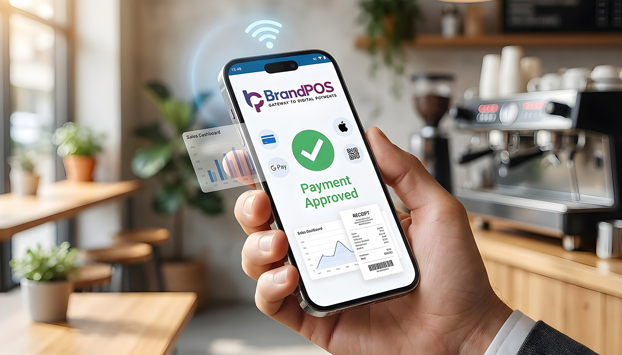 BrandPOS mobile terminal