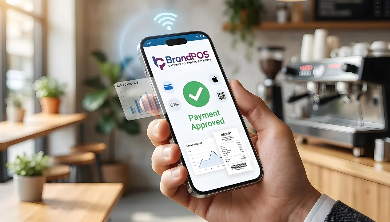 BrandPOS mobile terminal