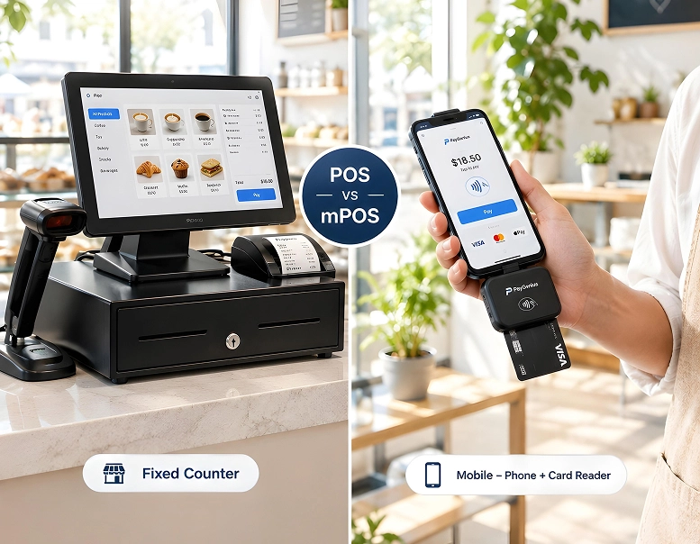 POS vs mPOS System: What's the Difference and Which One Your Business Needs